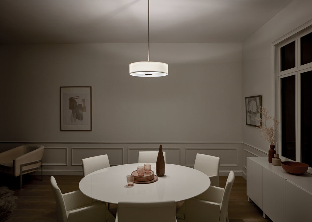 KICHLER 42121OZ 20" 3 Light Convertible Pendant Olde Bronze