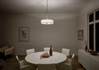KICHLER 42121OZ 20" 3 Light Convertible Pendant Olde Bronze