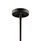 KICHLER 42122OZ 24" 3 Light Convertible Pendant Olde Bronze