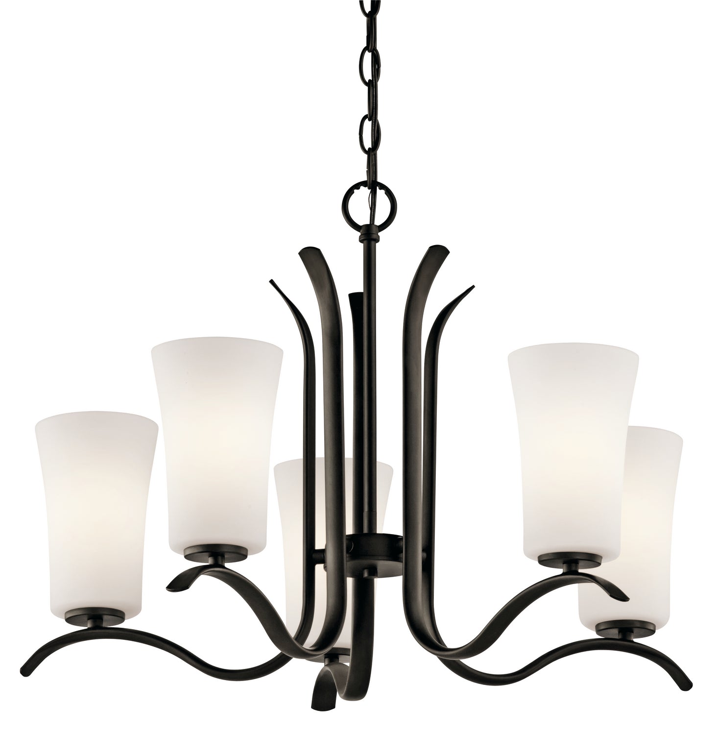 KICHLER 43074Oz Armida Five Light Chandelier Olde Bronze