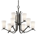 KICHLER 43075OZ Armida Nine Light Chandelier Olde Bronze