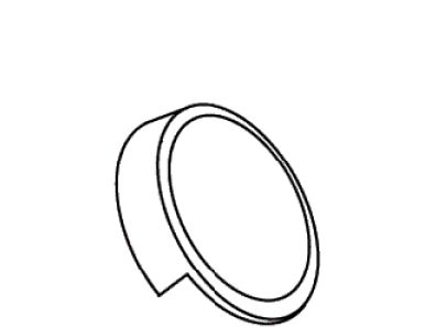 KOHLER Overflow Cover - Matte Black, K-42241-BL