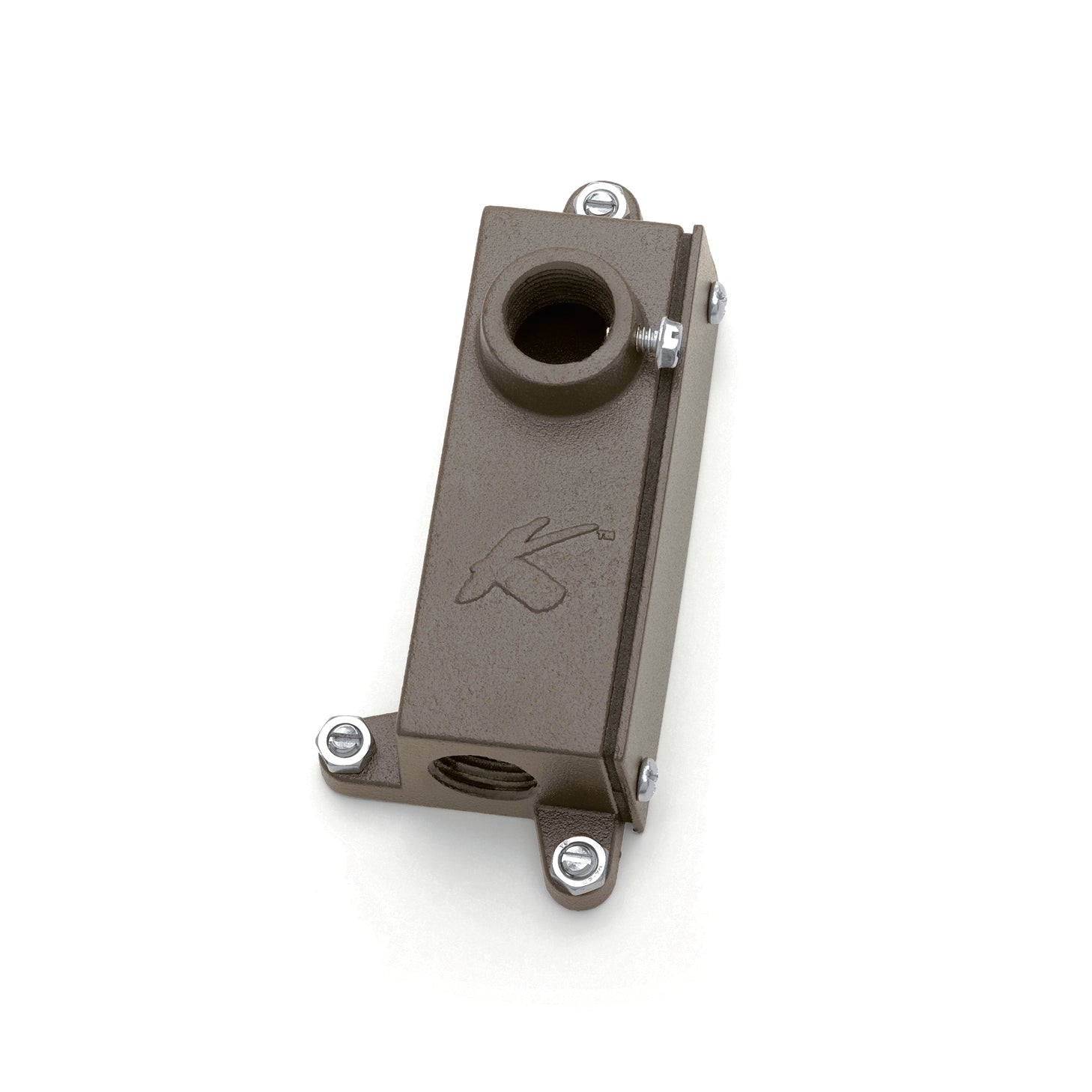 KICHLER 15609AZT Junction Box Mounting Bracket Textured Architectural Bronze