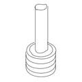 KOHLER K-42675 Lug, Handle, Shower
