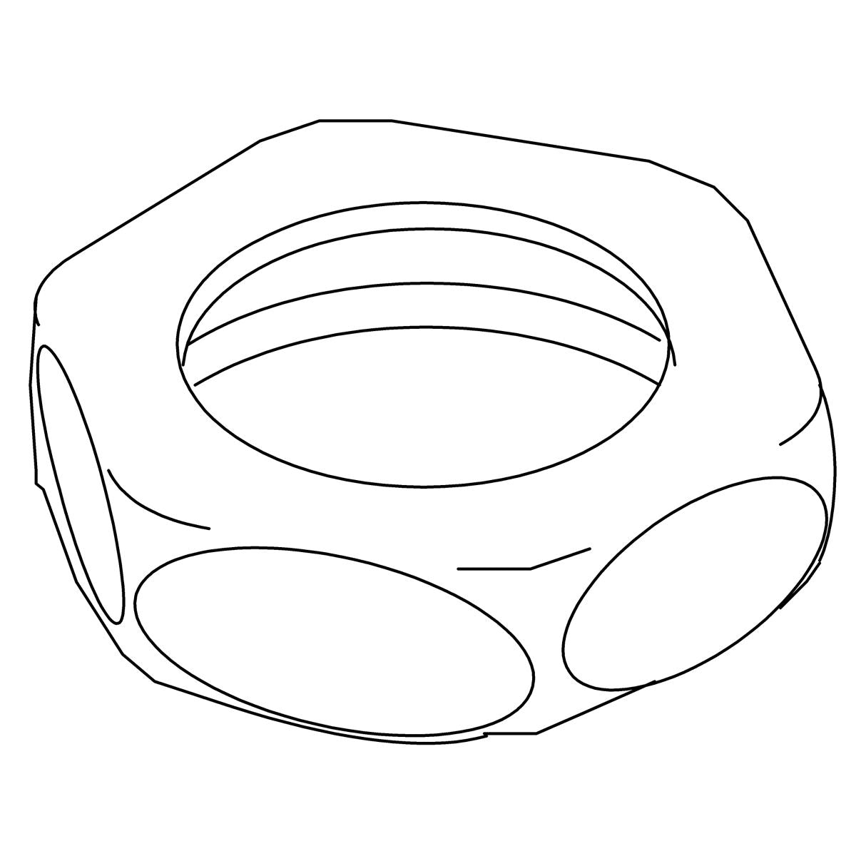 KOHLER Nut - Polished Chrome, K-42952-CP
