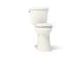 KOHLER K-43201-96 Kelston Tall Two-Piece Elongated Toilet, 1.28 Gpf - Biscuit