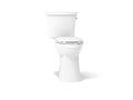 KOHLER K-43201-RA-0 Kelston Tall Two-Piece Elongated Toilet, 1.28 Gpf - White