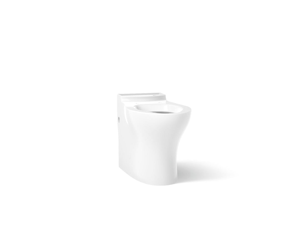 KOHLER K-4326-0 Persuade Elongated Toilet Bowl With Skirted Trapway - White