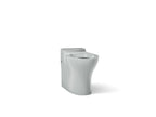 KOHLER K-4326-95 Persuade Elongated Toilet Bowl With Skirted Trapway - Ice Grey