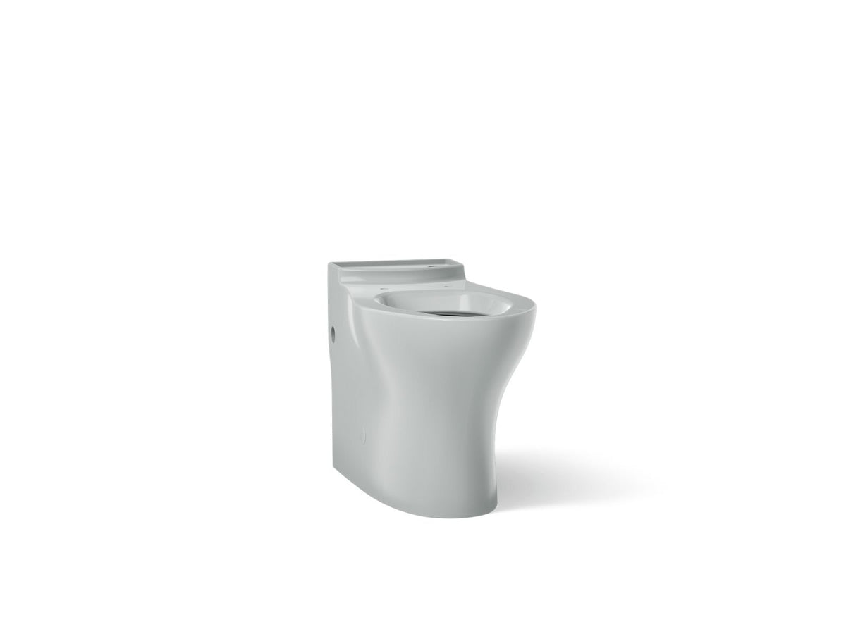 KOHLER K-4326-95 Persuade Elongated Toilet Bowl With Skirted Trapway - Ice Grey
