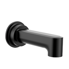 MOEN 4326BL Greenfield Chrome Nondiverter Spouts - Matte Black