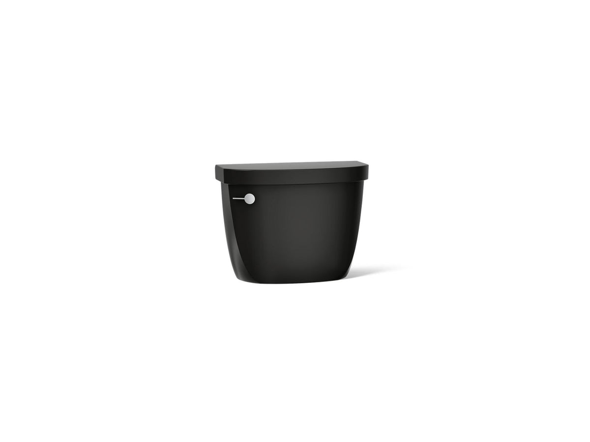 KOHLER K-4369-7 Cimarron Toilet Tank, 1.28 Gpf - Black Black