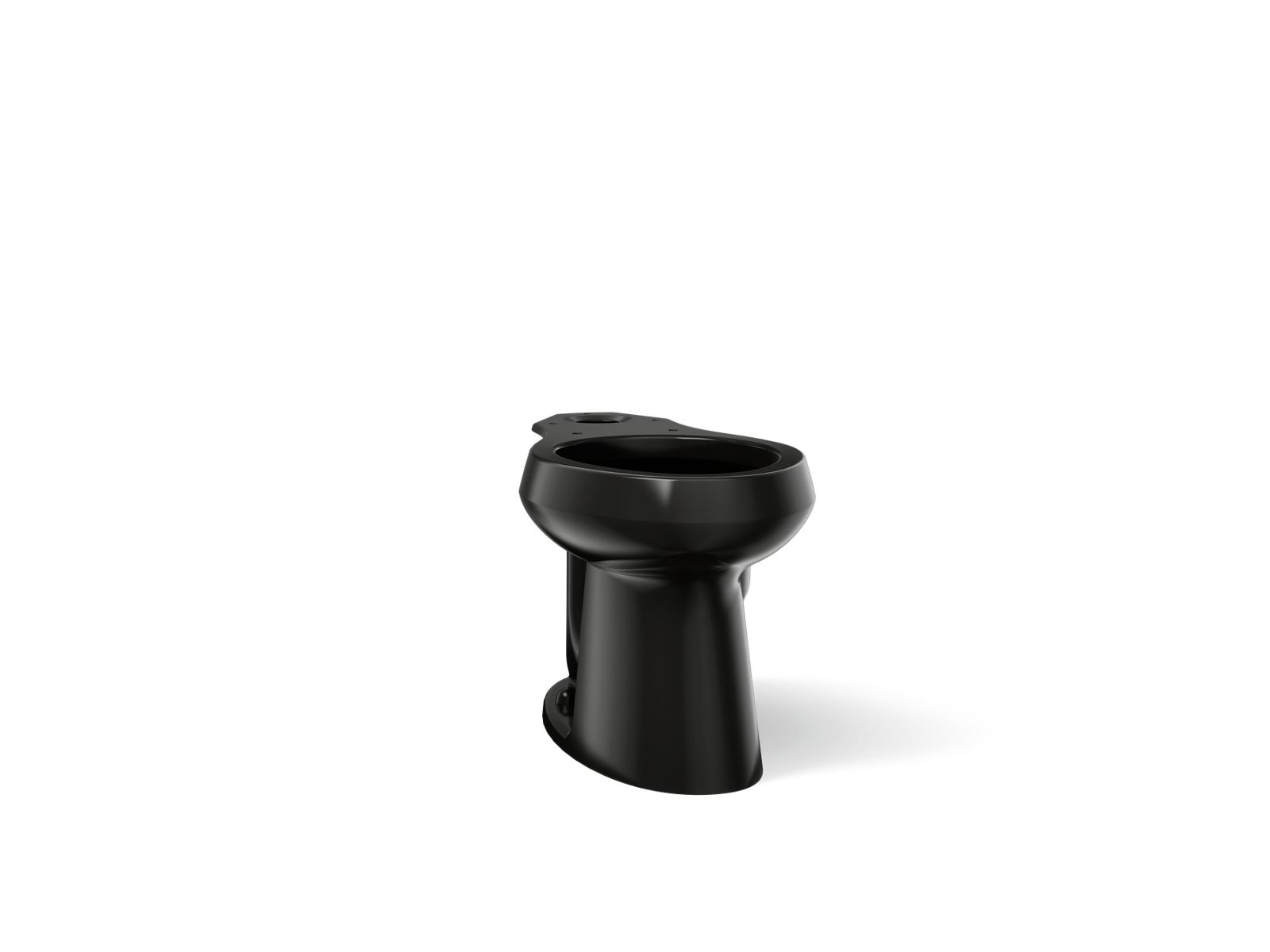 KOHLER K-4373-7 Highline Elongated Toilet Bowl - Black Black