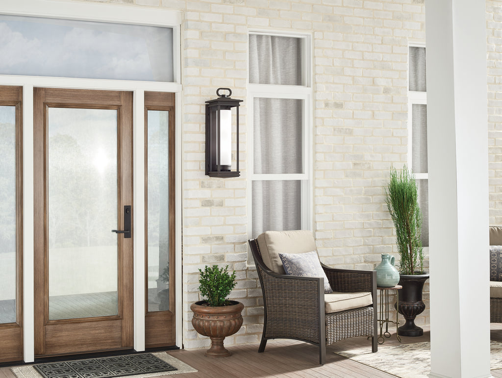 KICHLER 49478RZ South Hope 1 Light Post Light Rubbed Bronze