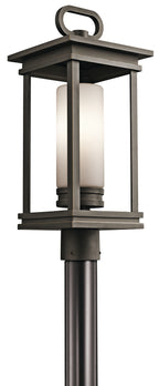 KICHLER 49478RZ South Hope 1 Light Post Light Rubbed Bronze