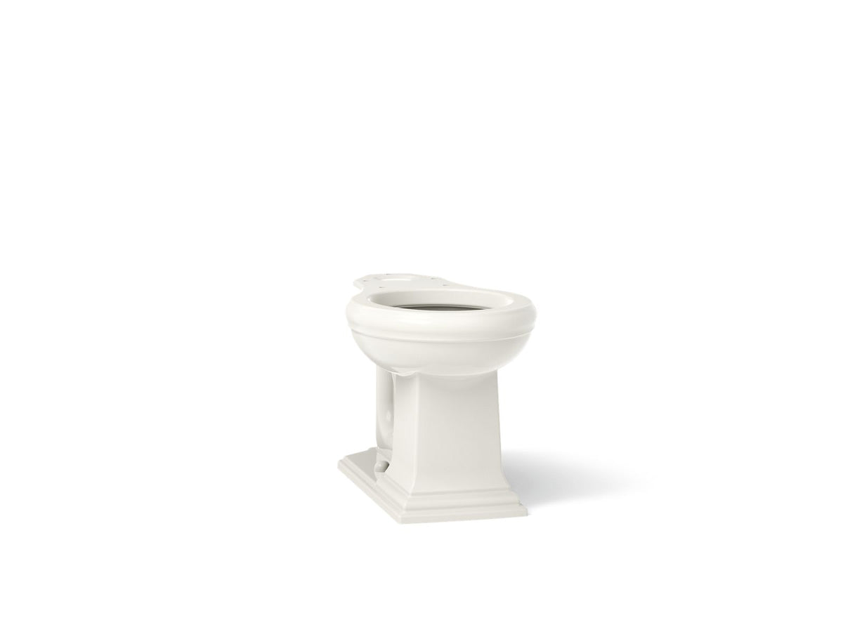 KOHLER K-4387-96 Memoirs Round-Front Bowl With Exposed Trapway - Biscuit
