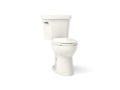 KOHLER K-43949-96 Highline Two-Piece Elongated Toilet, 1.28 Gpf - Biscuit
