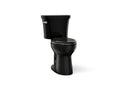 KOHLER K-43979-7 Highline Two-Piece Elongated Toilet, 1.6 Gpf - Black Black
