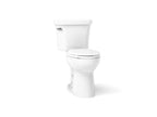 KOHLER K-43999-0 Highline Two-Piece Elongated Toilet, 1.28 Gpf - White