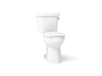 KOHLER K-43999-RA-0 Highline Two-Piece Elongated Toilet, 1.28 Gpf - White