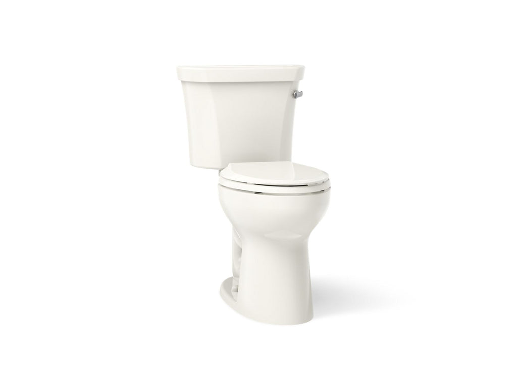KOHLER K-43999-RA-96 Highline Two-Piece Elongated Toilet, 1.28 Gpf - Biscuit