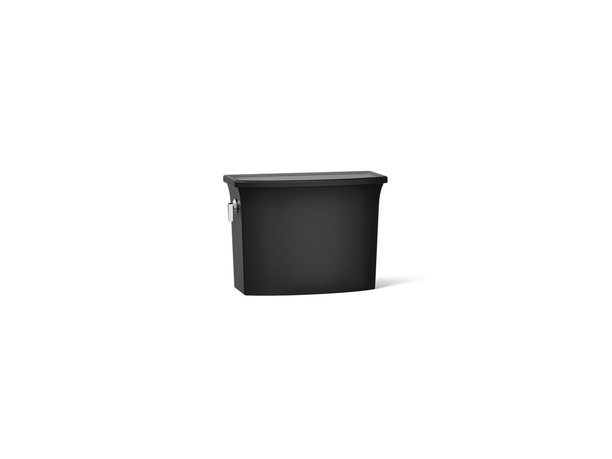 KOHLER K-4431-7 Archer Toilet Tank, 1.28 Gpf - Black Black