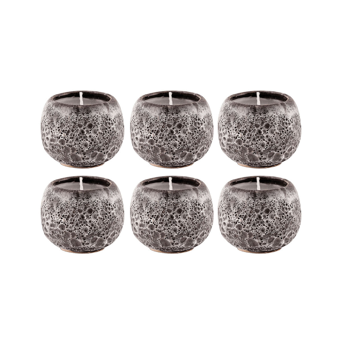 ELK STUDIO 444548/S6 Varanasi 1.75-inch Votives in Brown (Set of 6)