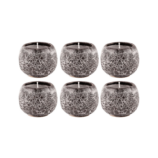 ELK STUDIO 444548/S6 Varanasi 1.75-inch Votives in Brown (Set of 6)