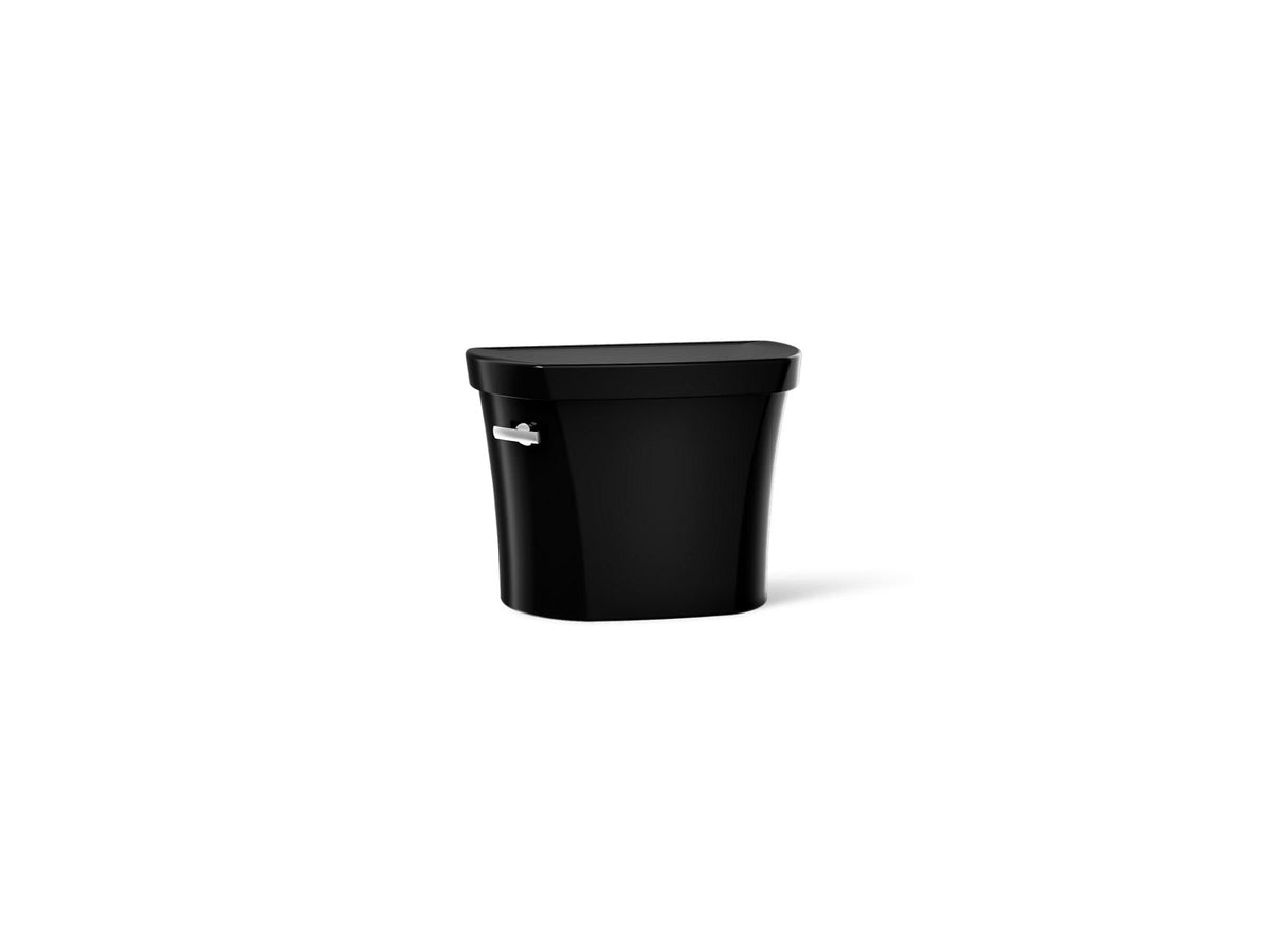 KOHLER K-44470-7 Highline Toilet Tank, 1.28 Gpf - Black Black