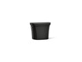 KOHLER K-4458-7 Wellworth Toilet Tank, Dual-Flush - Black Black