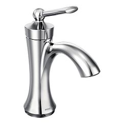 MOEN 4500 Wynford One-Handle Bathroom Sink Faucet - Chrome