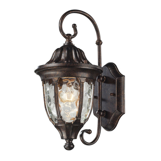 ELK SHOWROOM 45002/1 Glendale 14'' High 1-Light Outdoor Sconce - Regal Bronze