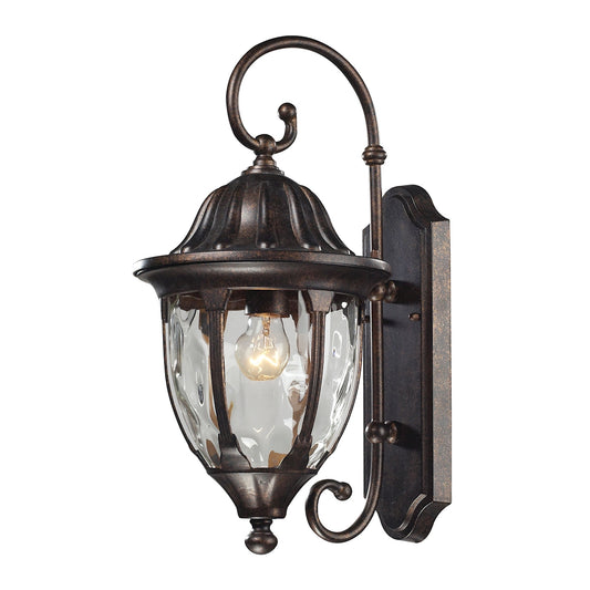 ELK SHOWROOM 45003/1 Glendale 18'' High 1-Light Outdoor Sconce - Regal Bronze