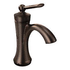 MOEN 4500ORB Wynford One-Handle Bathroom Sink Faucet - Oil Rubbed Bronze