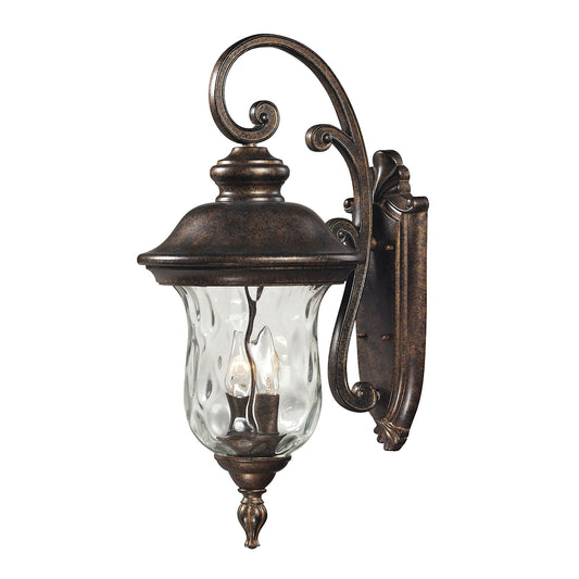 ELK SHOWROOM 45021/2 Lafayette 22'' High 2-Light Outdoor Sconce - Regal Bronze