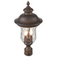 ELK SHOWROOM 45023/2 Lafayette 21'' High 2-Light Outdoor Post Light - Regal Bronze