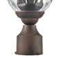 ELK SHOWROOM 45023/2 Lafayette 21'' High 2-Light Outdoor Post Light - Regal Bronze