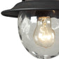 ELK SHOWROOM 45041/1 Searsport 8'' Wide 1-Light Outdoor Pendant - Weathered Charcoal