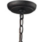 ELK SHOWROOM 45041/1 Searsport 8'' Wide 1-Light Outdoor Pendant - Weathered Charcoal