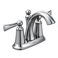 MOEN 4505 Wynford Two-Handle Centerset Bathroom Sink Faucet - Chrome