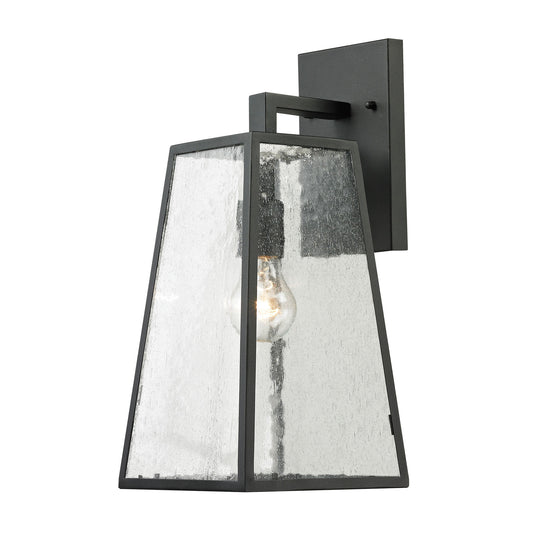 ELK SHOWROOM 45091/1 Meditterano 16'' High 1-Light Outdoor Sconce - Matte Black