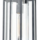 ELK SHOWROOM 45167/1 Bianca 8'' Wide 1-Light Outdoor Pendant - Aged Zinc