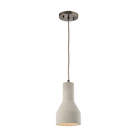 ELK SHOWROOM 45331/1 Urban Form 6'' Wide 1-Light Mini Pendant - Black Nickel