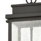 ELK SHOWROOM 45443/2 Braddock 10'' Wide 2-Light Outdoor Pendant - Architectural Bronze