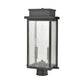 ELK SHOWROOM 45444/2 Braddock 19'' High 2-Light Outdoor Post Light - Architectural Bronze