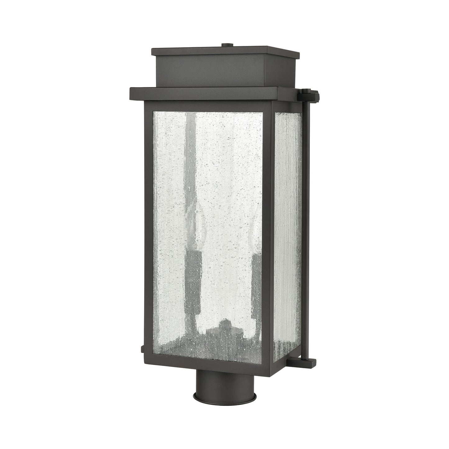 ELK SHOWROOM 45444/2 Braddock 19'' High 2-Light Outdoor Post Light - Architectural Bronze