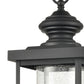 ELK SHOWROOM 45454/1 Minersville 23'' High 1-Light Outdoor Post Light - Matte Black