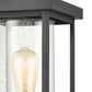 ELK SHOWROOM 45454/1 Minersville 23'' High 1-Light Outdoor Post Light - Matte Black