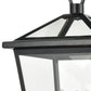 ELK SHOWROOM 45475/3 Main Street 19'' High 3-Light Outdoor Post Light - Black