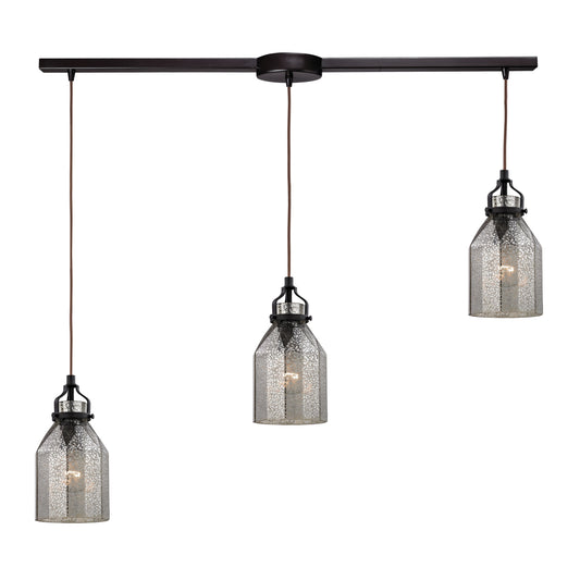 ELK SHOWROOM 46009/3L Danica 36'' Wide 3-Light Pendant - Oil Rubbed Bronze